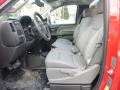 Front Seat of 2015 Chevrolet Silverado 3500HD WT Regular Cab 4x4 Plow Truck #14