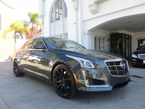 Phantom Gray Metallic Cadillac CTS Vsport Premium Sedan.  Click to enlarge.