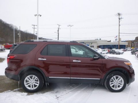 Bronze Fire Ford Explorer XLT 4WD.  Click to enlarge.