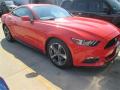 Front 3/4 View of 2015 Ford Mustang V6 Coupe #1