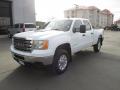 Front 3/4 View of 2014 GMC Sierra 3500HD SLE Crew Cab 4x4 #2