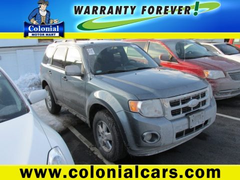 Steel Blue Metallic Ford Escape XLT 4WD.  Click to enlarge.