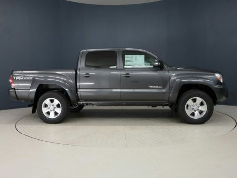 Magnetic Gray Metallic Toyota Tacoma V6 PreRunner Double Cab.  Click to enlarge.