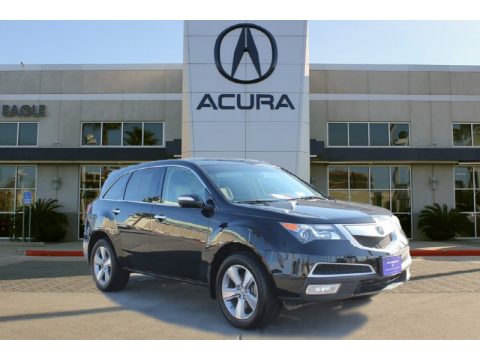 Crystal Black Pearl Acura MDX Technology.  Click to enlarge.