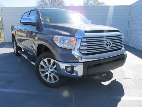 Magnetic Gray Metallic Toyota Tundra Limited CrewMax.  Click to enlarge.