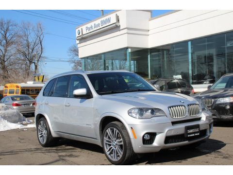 Titanium Silver Metallic BMW X5 xDrive50i.  Click to enlarge.