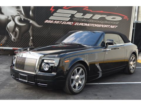 Black Rolls-Royce Phantom Drophead Coupe. Click to enlarge. Black Rolls-Royce Phantom Drophead Coupe. Click to enlarge.