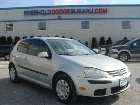 Reflex Silver Metallic Volkswagen Rabbit 2 Door.  Click to enlarge.