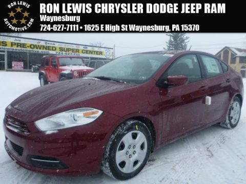 Passion Red Pearl Dodge Dart SE.  Click to enlarge.