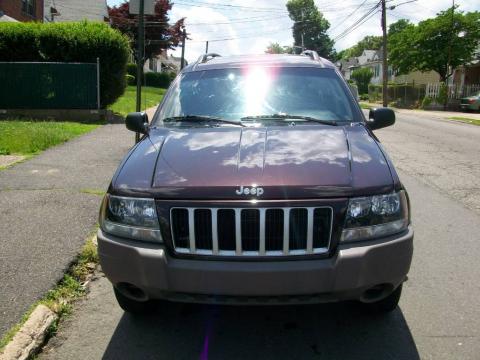 Deep Lava Red Metallic Jeep Grand Cherokee Laredo 4x4.  Click to enlarge.