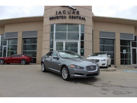 Lunar Grey Metallic Jaguar XF 2.0T Premium.  Click to enlarge.