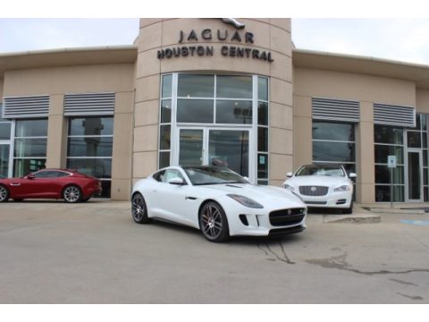 Polaris White Jaguar F-TYPE R Coupe.  Click to enlarge.