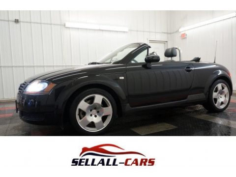 Brilliant Black Audi TT 1.8T quattro Roadster.  Click to enlarge.