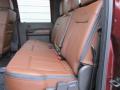 Rear Seat of 2015 Ford F250 Super Duty Platinum Crew Cab 4x4 #21