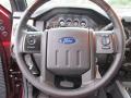  2015 Ford F250 Super Duty Platinum Crew Cab 4x4 Steering Wheel #34