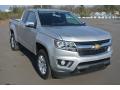 Front 3/4 View of 2015 Chevrolet Colorado LT Extended Cab #1
