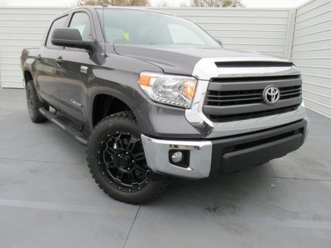 Magnetic Gray Metallic Toyota Tundra SR5 CrewMax 4x4.  Click to enlarge.