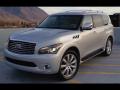 Front 3/4 View of 2012 Infiniti QX 56 4WD #1