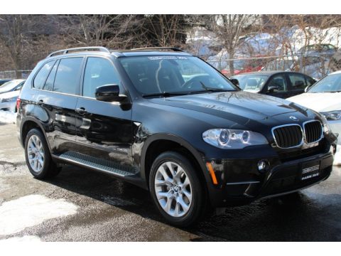 Black Sapphire Metallic BMW X5 xDrive35i Premium.  Click to enlarge.
