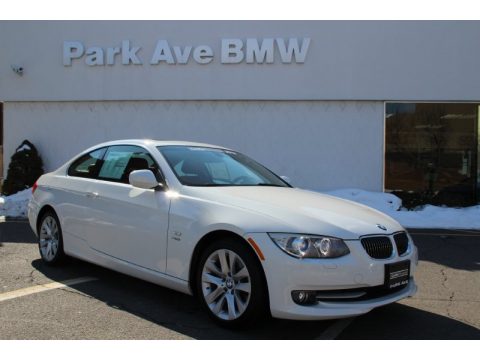 Alpine White BMW 3 Series 328i xDrive Coupe.  Click to enlarge.