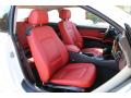  2012 BMW 3 Series Coral Red/Black Interior #29