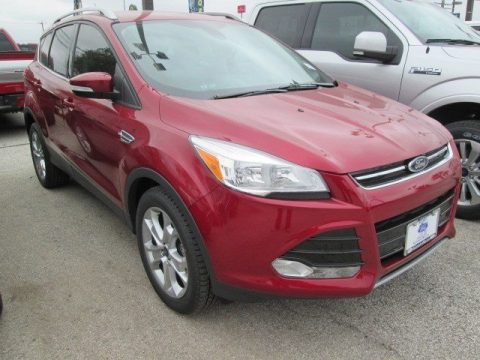 Ruby Red Metallic Ford Escape Titanium.  Click to enlarge.