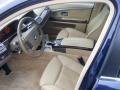 2007 BMW 7 Series Cream Beige Interior #6