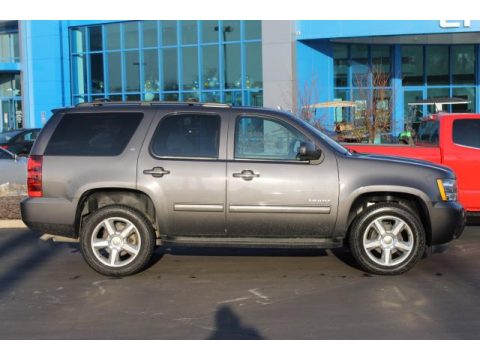 Taupe Gray Metallic Chevrolet Tahoe LT 4x4.  Click to enlarge.