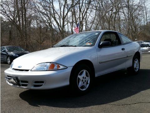 Ultra Silver Metallic Chevrolet Cavalier Coupe.  Click to enlarge.