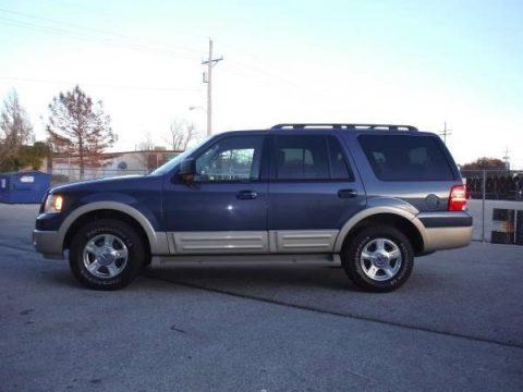 Medium Wedgewood Blue Ford Expedition Eddie Bauer 4x4.  Click to enlarge.