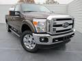 Front 3/4 View of 2015 Ford F250 Super Duty Lariat Crew Cab 4x4 #2