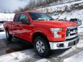 Front 3/4 View of 2015 Ford F150 XLT SuperCab 4x4 #1