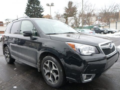 Crystal Black Silica Subaru Forester 2.0XT Touring.  Click to enlarge.