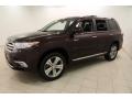 Front 3/4 View of 2012 Toyota Highlander Limited 4WD #3