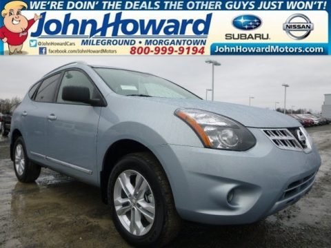 Frosted Steel Nissan Rogue Select S AWD.  Click to enlarge.