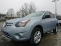 Front 3/4 View of 2015 Nissan Rogue Select S AWD #7