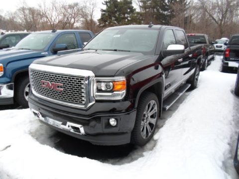 Onyx Black GMC Sierra 1500 Denali Crew Cab 4x4.  Click to enlarge.