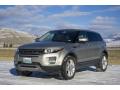 Front 3/4 View of 2013 Land Rover Range Rover Evoque Pure #1
