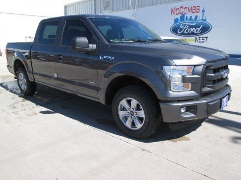 Magnetic Metallic Ford F150 XL SuperCrew.  Click to enlarge.