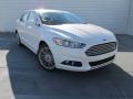 Front 3/4 View of 2015 Ford Fusion SE #2