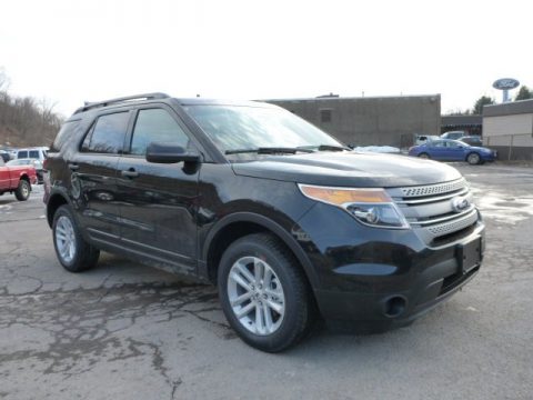 Tuxedo Black Ford Explorer 4WD.  Click to enlarge.