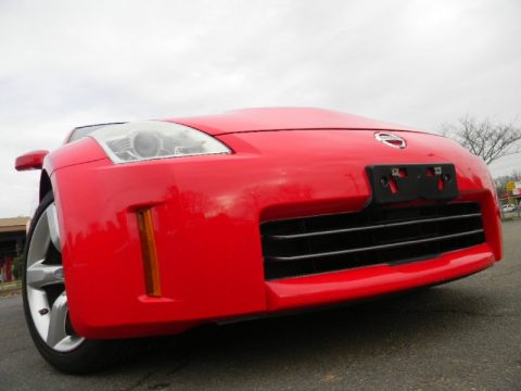 Nogaro Red Nissan 350Z Enthusiast Coupe.  Click to enlarge.