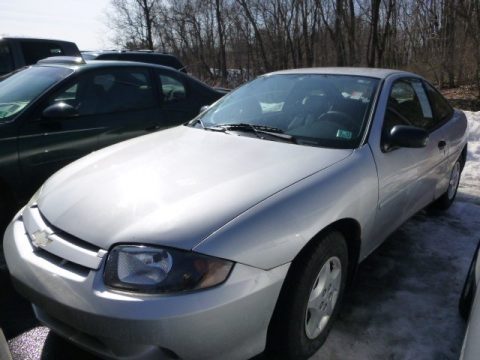 Ultra Silver Metallic Chevrolet Cavalier Coupe.  Click to enlarge.