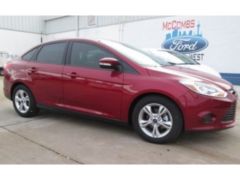 Ruby Red Ford Focus SE Sedan. Click to enlarge. Ruby Red Ford Focus SE Sedan. Click to enlarge.