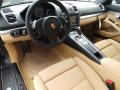  Black/Luxor Beige Interior Porsche Cayman #11