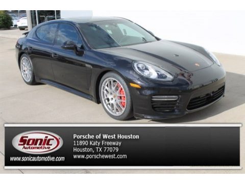 Black Porsche Panamera GTS.  Click to enlarge.