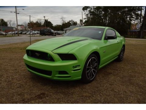Gotta Have it Green Ford Mustang GT Coupe.  Click to enlarge.