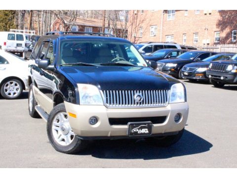 Black Clearcoat Mercury Mountaineer V8 AWD.  Click to enlarge.