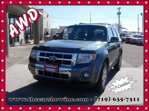 Steel Blue Metallic Ford Escape Limited V6 4WD.  Click to enlarge.