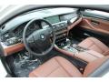  2013 BMW 5 Series Cinnamon Brown Interior #10